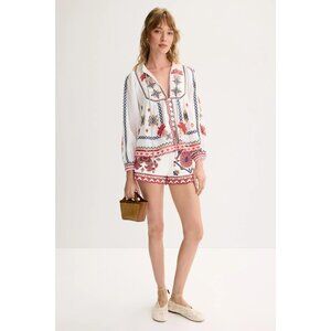 R-197. FARM Rio Marys Tiles Shorts Medium